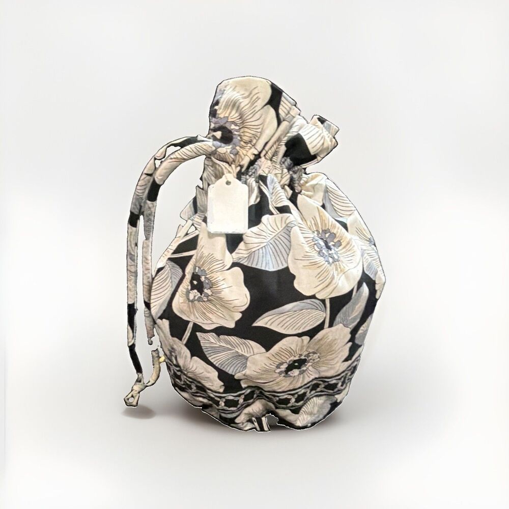 Vera Bradley Ditty Bag Camellia Travel Gym Tote Lined HTF